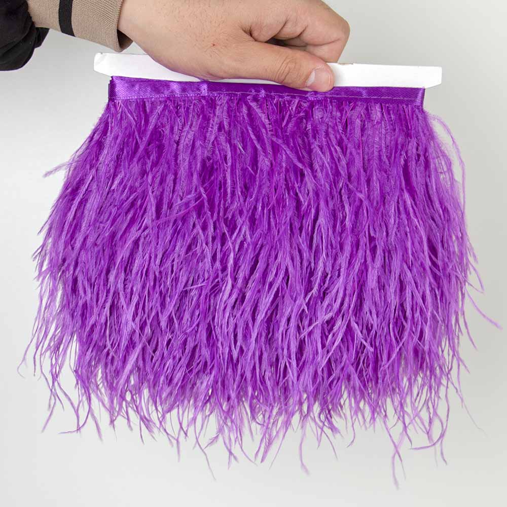 Перо 1 метр Красная отделка из страусиных перьев на тесьме Ленточная бахрома 8-10 см Ткань Юбка Швейные принадлежности Украшение для платья и одежды