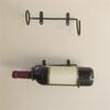 6pcs Iron Wine Bottle Rack Wall Mounted Wine Display Holder for Kitchen Bar Home Decoration Single Champagne Storage