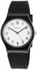 [Arias] Аналоговые часы Amalfidia с водонепроницаемым уретановым ремешком, белый циферблат, WW20047A-190, женские, черные