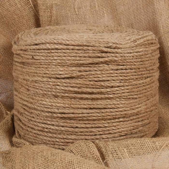 VidaXL Jute Rope 250 M Long 6 Mm Thick 153741