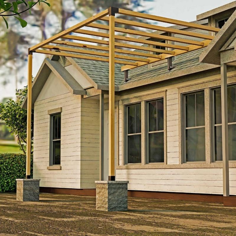 Кронштейн для подъема крыши патио Сверхпрочный из нержавеющей стали Подъемники для крыши перголы Кронштейн для балки Регулируемые седла Подъемники для крыши Стойка