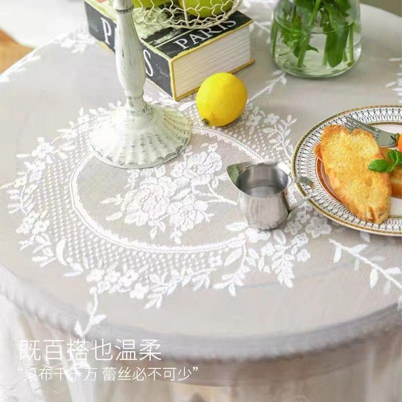 Bohemian Balcony Folding Round Table Cloth American Dining Table Cloth Square Mahjong Tablecloth High-grade Nordic Style Coffee Table Cloth