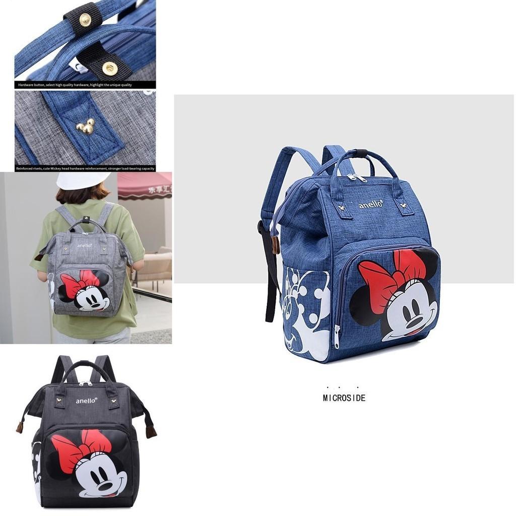 Minnie Maternity Nappy Top-handle Bag Large Capacity Nylon Material