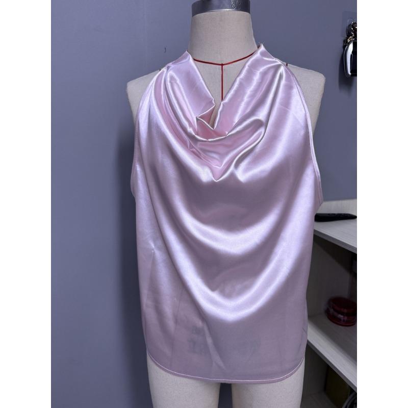 Женская летняя мода новый сексуальный топ без рукавов