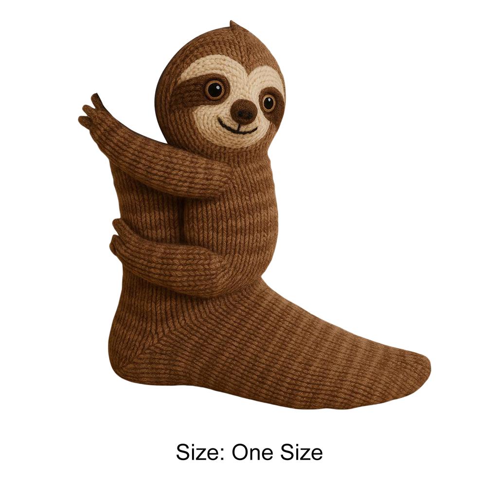 1 пара мультяшных хлопковых носков с животными, мягкие носки для сна, модные напольные носки для рождественских праздников, домашние подарки