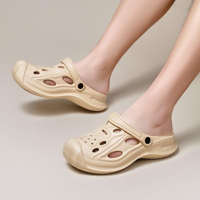 Litfun Men Clogs Sandal Shoes Summertime New Waterproof Eva Garden Shoes Stylish Camouflage Outside Beach Slide Shoes House Holes Slide