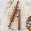Новая скалка из черного дерева, бытовая скалка для пельменей, палочка для раскатывания теста, лапши, кухонных гаджетов для выпечки, аксессуаров