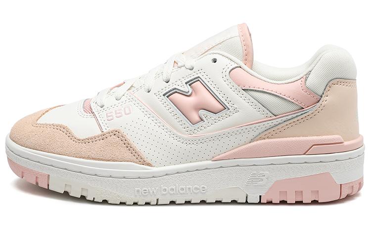New Balance Кроссовки 550 "Бело-розовые" Женские BBW550WP