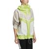 adidas Stella McCartney Adizero Удобная повседневная спортивная куртка, не раздражающая кожу, женские куртки, прозрачно-коричневые, полузамороженные, желто-белые FK9677