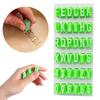 1 Set Clay Pottery Alphabet Stamp A To Z Capital Lowercase Letters Numbers Symbols DIY Embossing Polymer Clay Stamp Tools