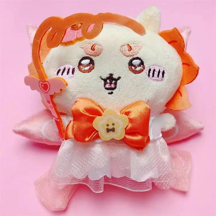 Японская новая плюшевая кукла Chiikawa Super Magical Girl Серия самоироничных медведей Хачиваре Усаги Момока Плюшевая игрушка Подарок для девочки