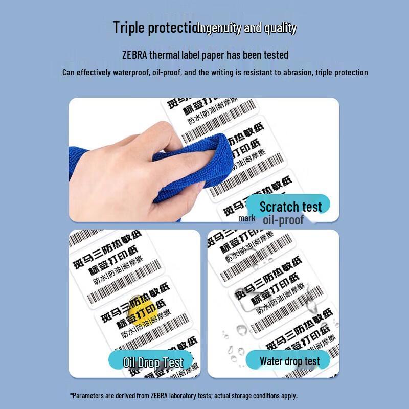Zebra 40x70mm Thermal Printer Labels (600 Sheets)