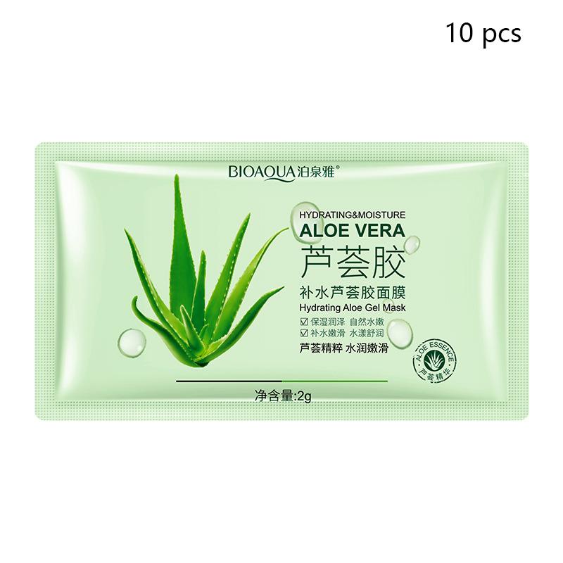 Bioaqua Moisturizing Aloe Vera Gel Mask Moisturizing Refreshing Non-sticky Sleeping Mask