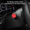 2 шт. Верхняя замшевая накладка LHD RHD Наклейка для Mazda 3 BP Axela CX30 CX-30 2019 2020 2025 2025 2025 2025 2025 Автомобильный стеклоочиститель Рычаг переключения передач