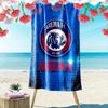 Arema FC Print Beach Towel, Large Soft Quick Dry Towel for Beach Camping Swimming