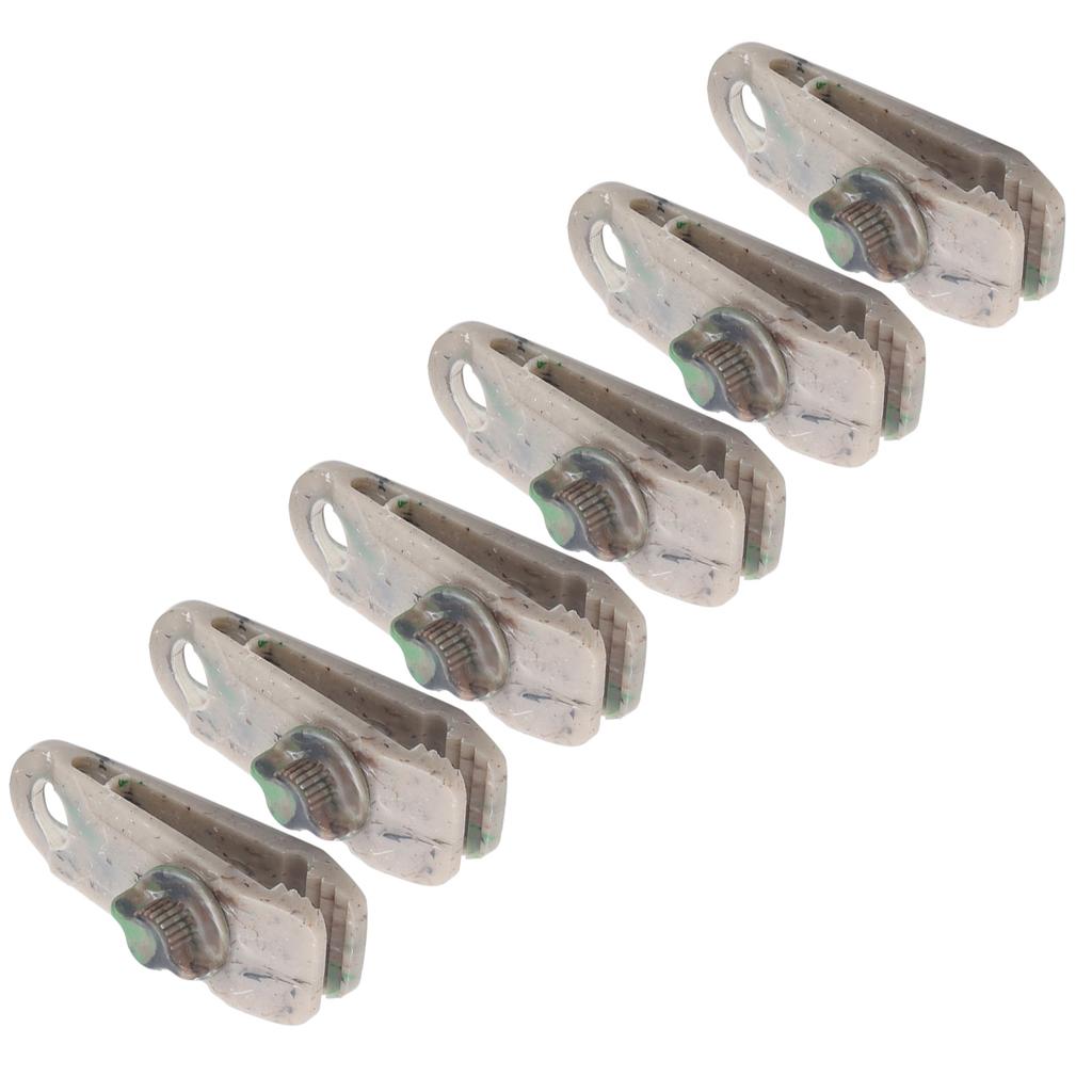 6 шт. зажимы для брезента, прочные замковые зажимы, держатели для тента, навеса