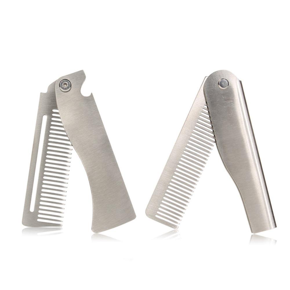 Folding Women Hair Comb Oil Head Styling Comb Retro Men Beard Comb Gifts