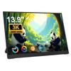 Scnsuptp Mobile Portable Resolution and Compact and for Game High Brightness Matte IPS Wide Monitor, 13.9" Monitor, 30002000 Anti-glare Screen,