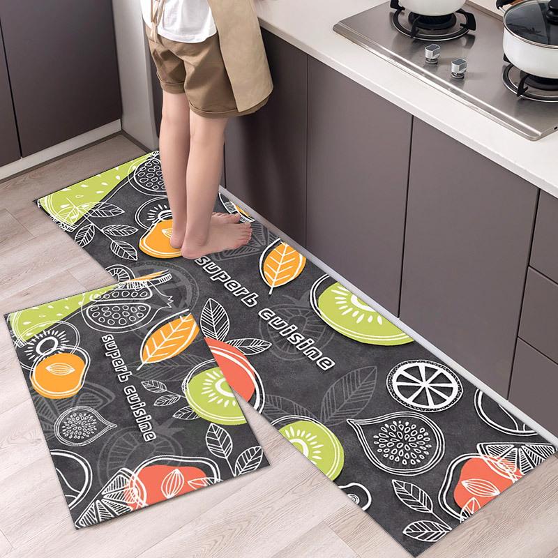 Anti-slip Household Kitchen Floor Mats Soft Carpet Bathtub Long Absorbent Door Mats Living Room Carpet