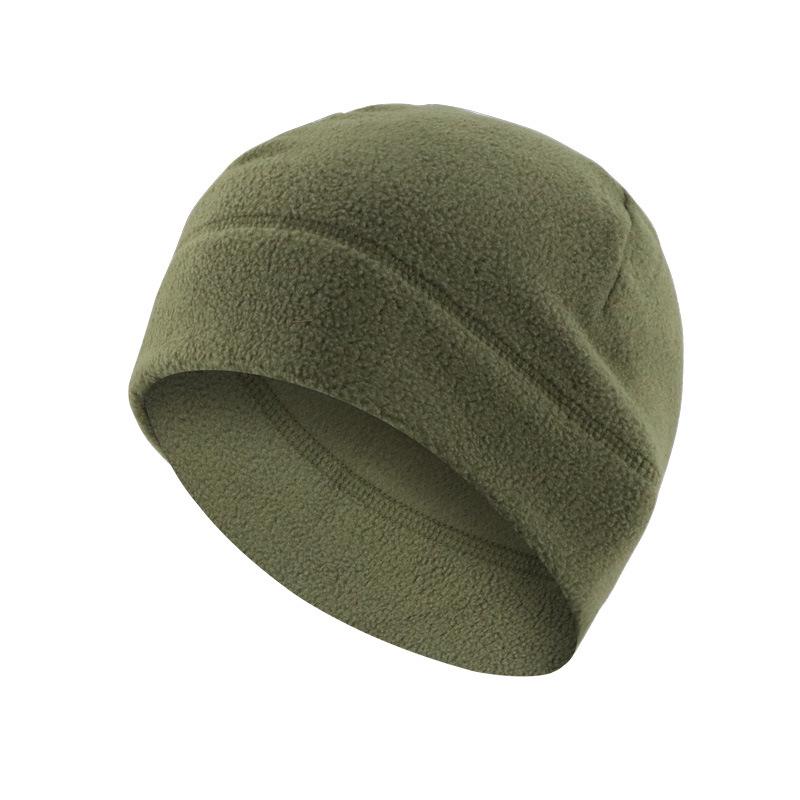 Winter Warm Fleece Beanie for Mountain Climbing, Cycling, Running & Skiing - Windproof Sports Hat