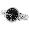 Montre - EXCELLANC - Excellanc Femme Argent - 38 mm - Bracelet métal 12 mm - Cadran noir quartz