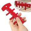 Red Table Saw Height Gauge Aluminum Measuring Tools Router Table Height Gauge  Router Table