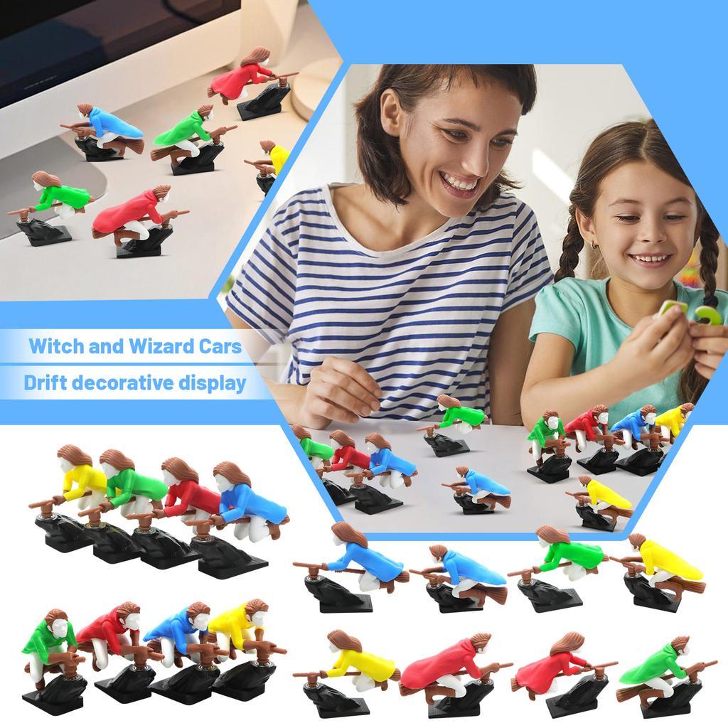 Украшение-орнамент 'Ведьма и Автомобильный Дрифт'