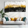 Abstract Wall Painting Golden Art Wall Pictures for Living Room Canvas Painting Home Decor Posters and Prints Vintage Cuadros