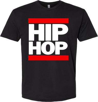 Hip Hop Graphic Black T-shirt