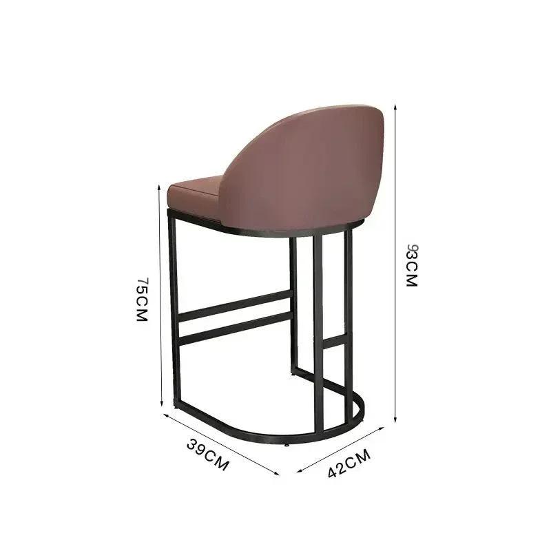 Для стульев для барной стойки, современных и минималистичных барных стульев, спинок, высоких табуретов, домашних стаканов, ювелирных магазинов, кассовых аппаратов, высоких сто