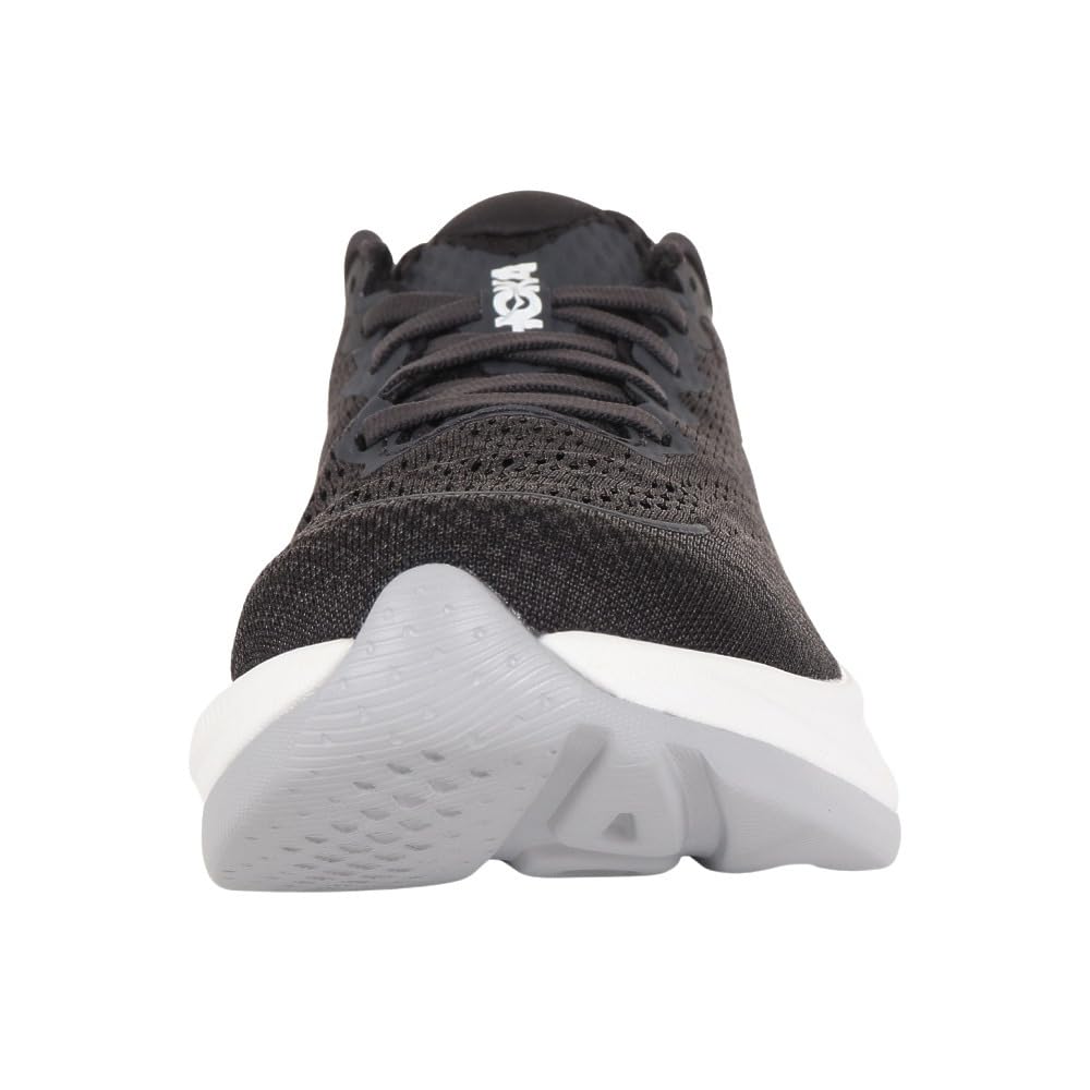 HOKA Rincon 4 Wide Running Size Black and Shoes, Women's, 23.5, White, 1155133-BWHT