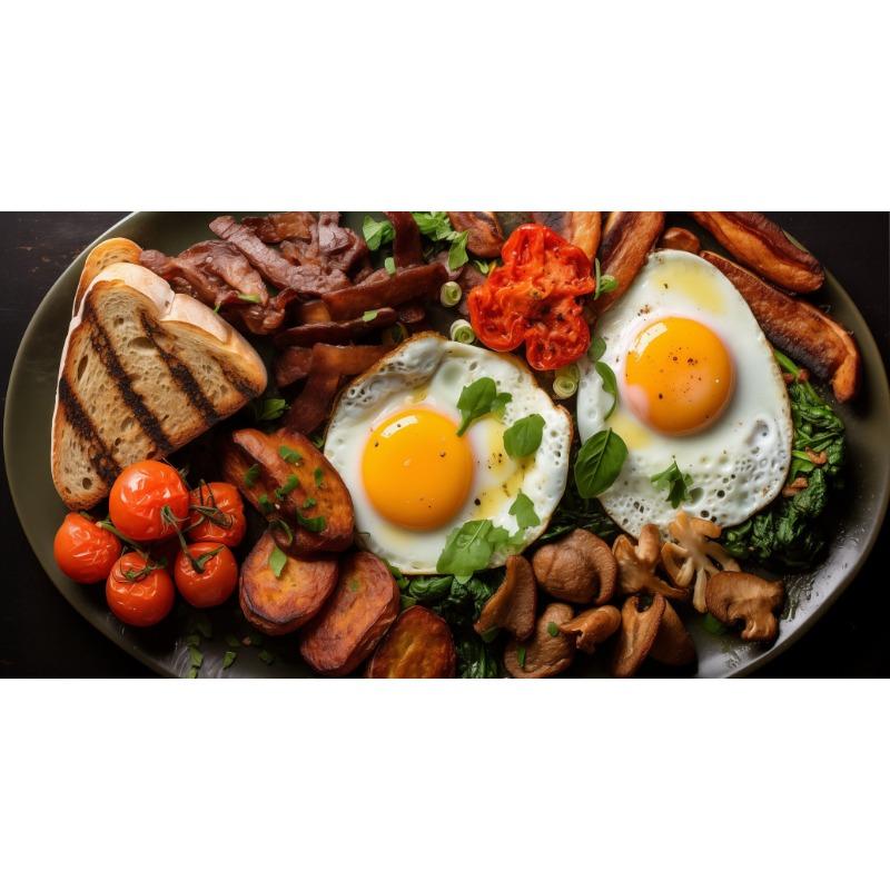 Специи и травы для гамбургера Пицца Хот-дог Кофе Постер Холст Живопись Принт Кухонное искусство Ресторанная стена Домашний декор