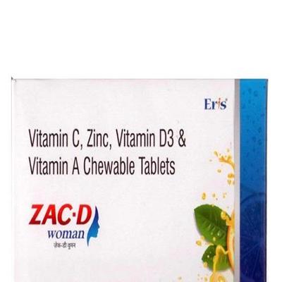 Жевательные таблетки Zac-D 15 жевательных таблеток