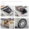 1/32 Alloy DieCast Rolls-Royce Phantom Model Toy Car Simulation Diecasts & Toy Vehicles Sound Light Collection Toys For Boy