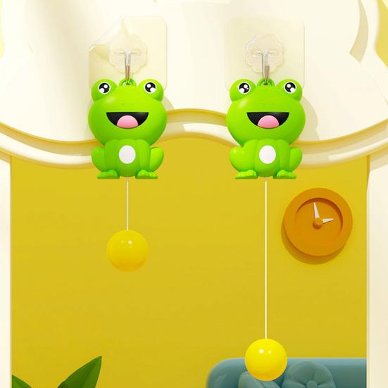 1 Набор Тренажер для тенниса Высокоэластичный Регулируемый по высоте Координация рук и глаз Тренажер для настольного тенниса с мультяшным кроликом для занятий спортом в помещении