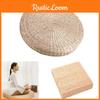 Экологичная плетёная татами-подушка для пола с мягкой губчатой набивкой для комфорта