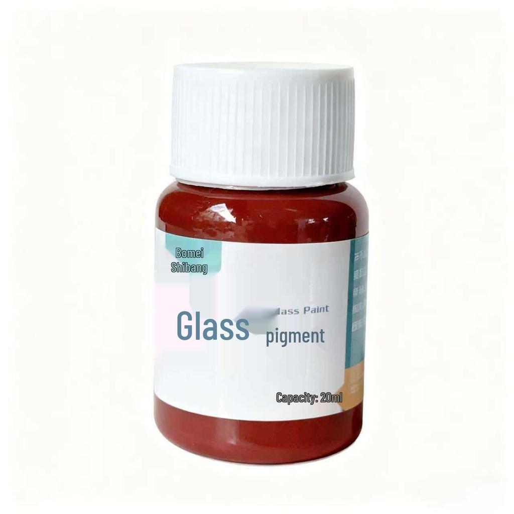 20ml Children's Non-Bake Glass Paint for DIY & Creative Glass Decoration - Waterproof & Handmade