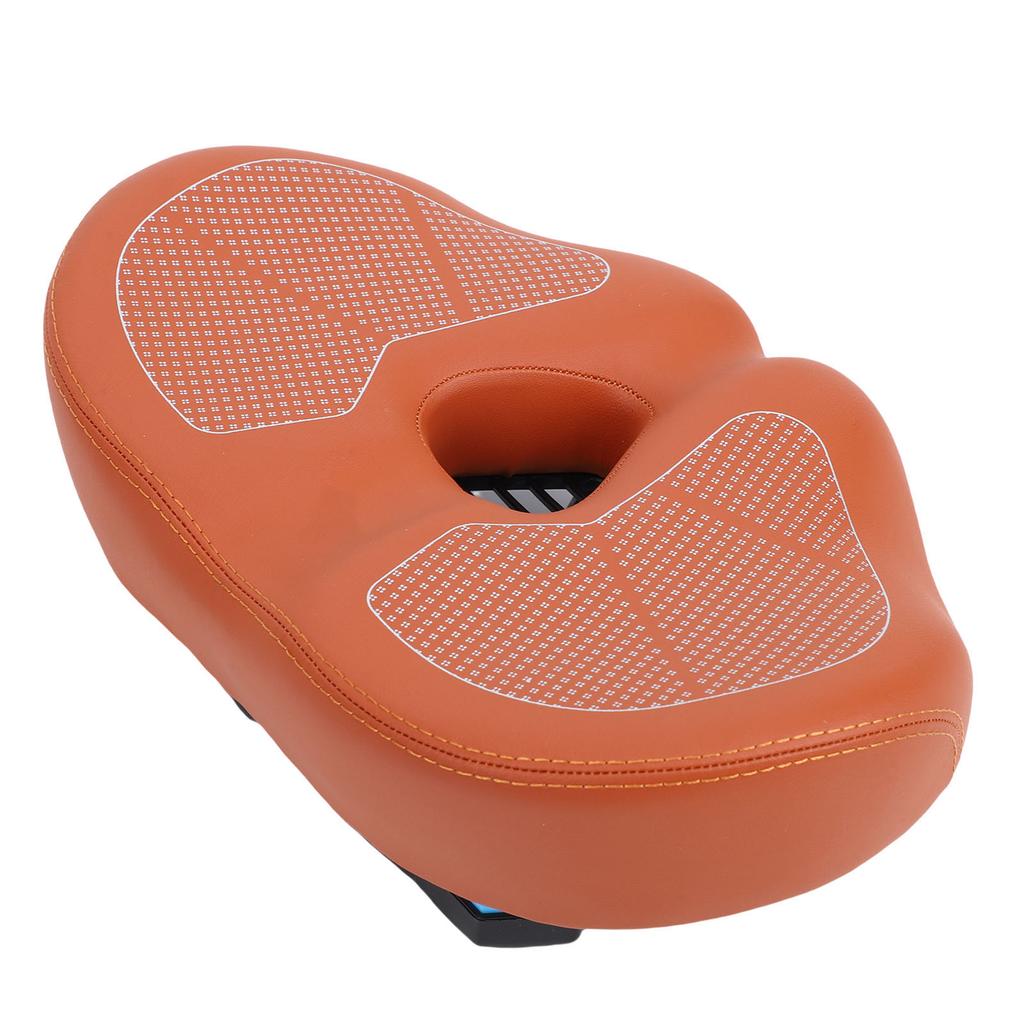 Bike Seat Cushion Enlarged and Thickened Waterproofing Foldable Comfortable Wide Bike Saddle for Cycling