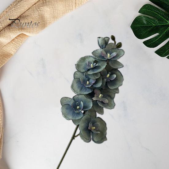 Искусственные орхидеи-мотыльки, реалистичные искусственные шелковые цветы, свадебная вечеринка, домашний офис, центральный элемент стола, искусственный фаленопсис, цветочная ветка, украшение