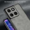 Простой кожаный чехол для Motorola Signature Edge70 Pro Fusion+ Ultra G87 G77 G67 G57 G47 G37 G17 Power Ударопрочный защитный чехол