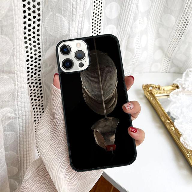 Чехол для телефона 'Спорт Фехтование' для Samsung Galaxy S10 S22 S23 S24 Note 10 20 Lite S20 Plus S21 Ultra Задняя крышка