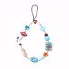 Y2K Aesthetic Beaded Phone Chain Ins Style Cartoon Mobile Phone Lanyard Keycord Anti Lost Key Strap Bag Pendant Cellphone Straps