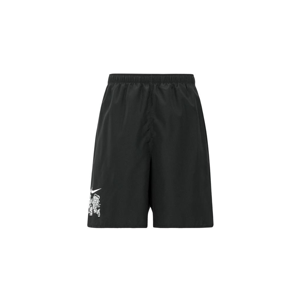 Nike Быстросохнущие тренировочные шорты для бега с мультяшным принтом, мужские брюки, черные DO0772-010