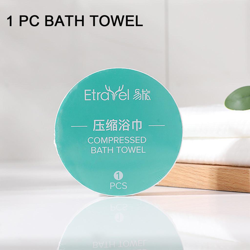 Одноразовое сжатое полотенце для путешествий, портативное компрессионное банное полотенце