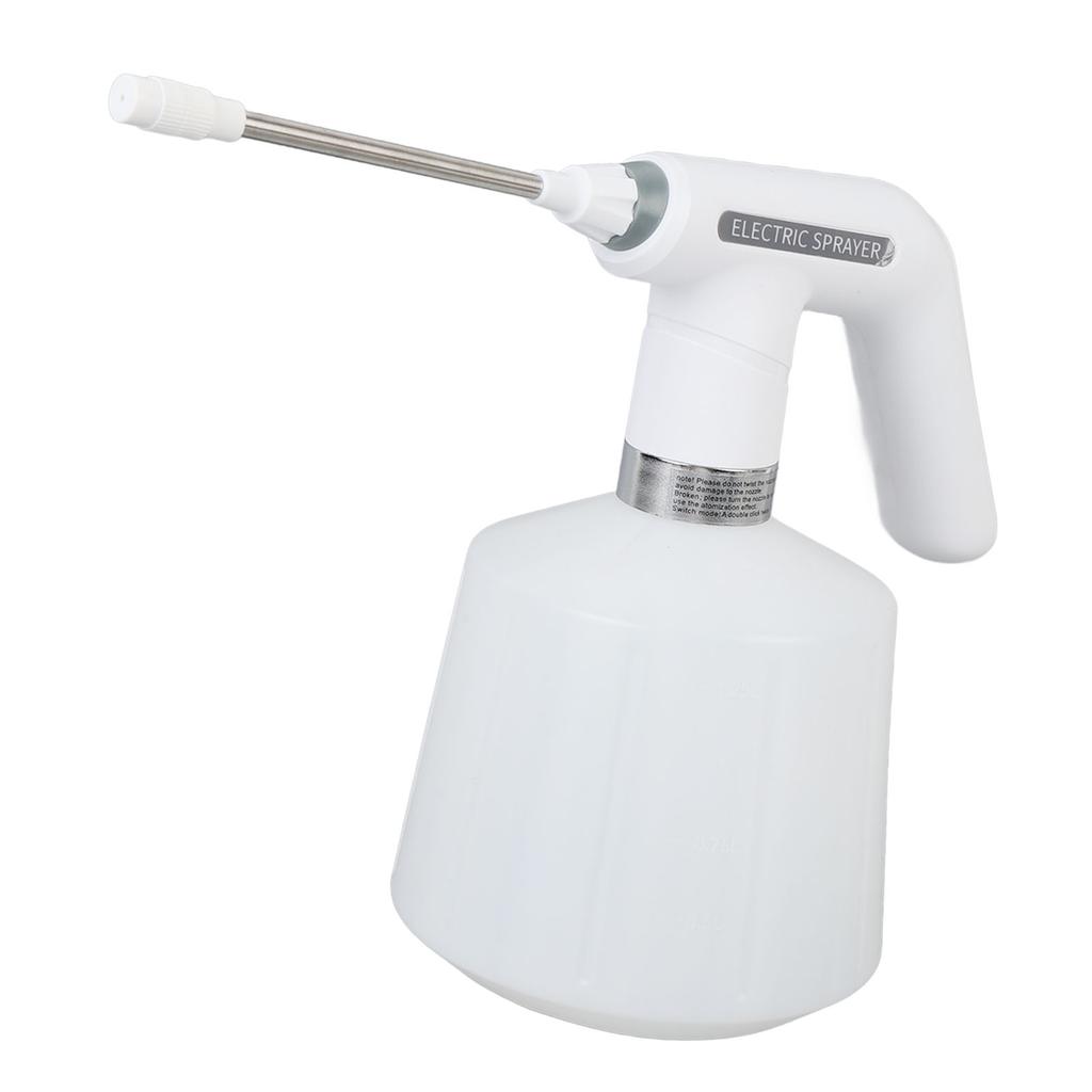 Распылитель Power Spray Bottle перезаряжаемый 1,5 л мелкодисперсный туман регулируемая насадка удлиненный стержень автоматический распылитель для растений