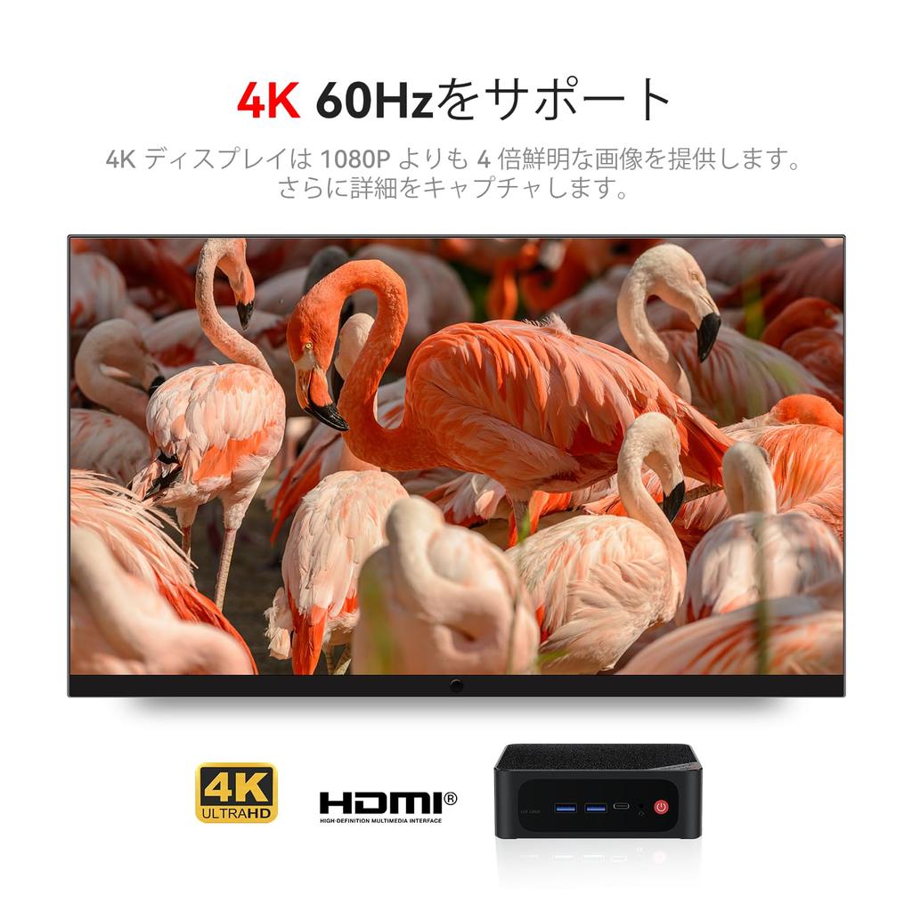 Beelink AMD Ryzen7 SER5 MAX 5800H Mini 32 ГБ DDR4 500 ГБ SSD Мини-компьютер с поддержкой WiFi Bluetooth Автоматическое включение ПК, (до 4,4 ГГц) 8С/16Т, 6, 5.2,