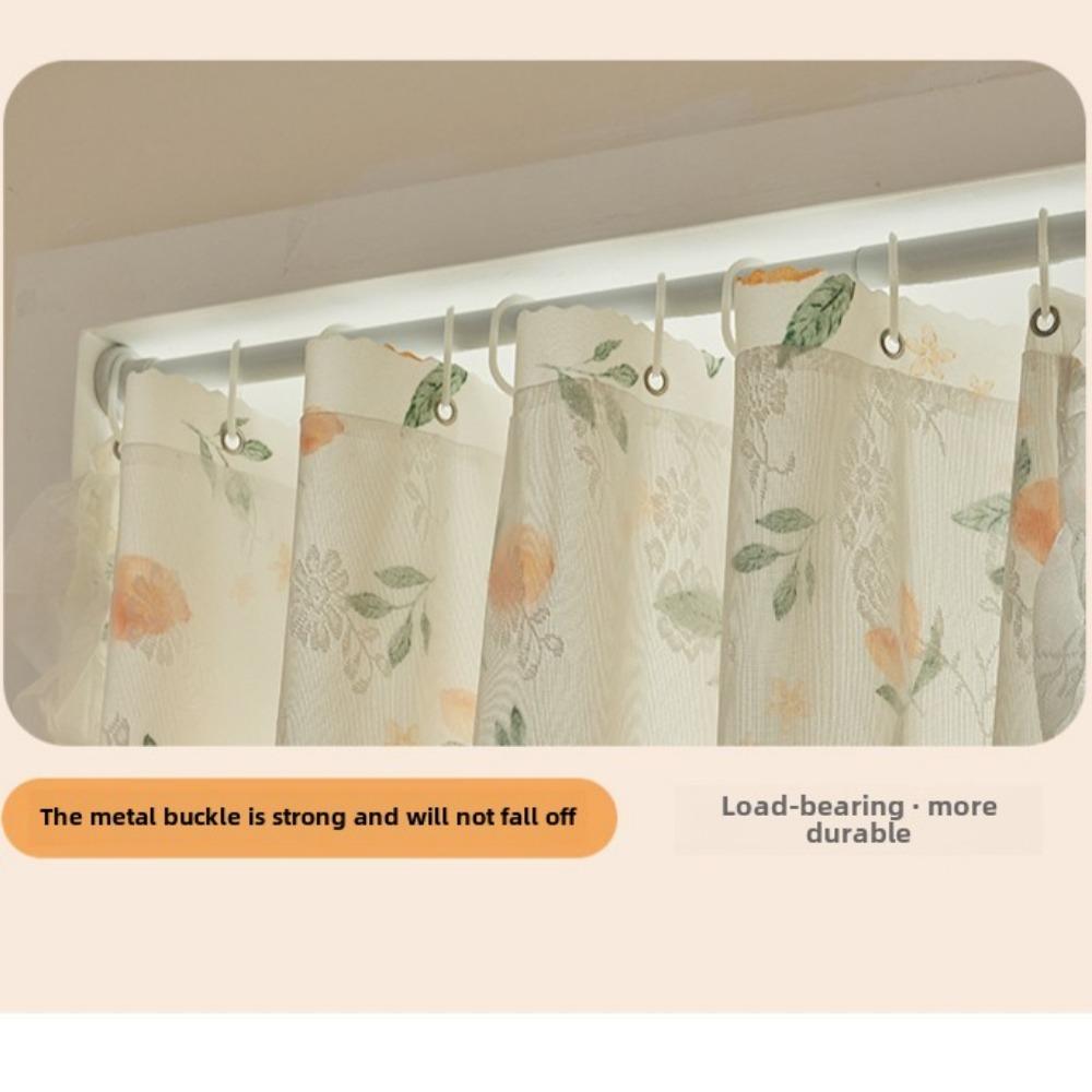 Французские цветочные кружевные шторы, затемняющие шторы, светонепроницаемые, без перфорации, монтажная шторная ткань