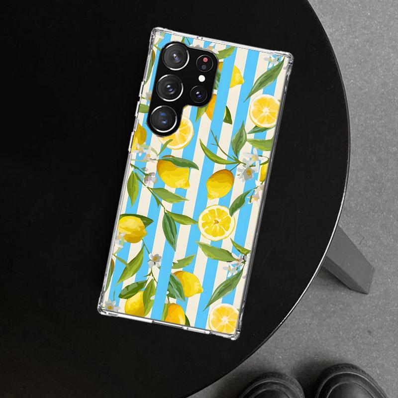 Чехол для телефона Citrus Limon Linnaeus для Samsung Galaxy S26 S25 Edge S24 S23 Ultra S22 Plus S21 FE S20 + Художественный Индивидуальный Fundas