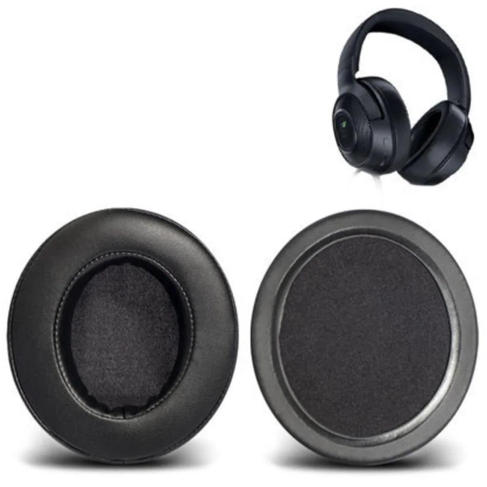 YAYINCC Амбушюры для наушников Для игровых наушников Razer Kraken X Запасные амбушюры из печатаной ледяной шелковой ткани Запчасти для ремонта