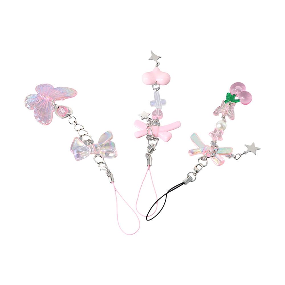 Chain Gool Girl Beaded Chain Mobile Phone Strap Cellphone Strap Phone Pendant Mobile Lanyard